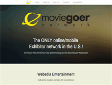 Tablet Screenshot of moviegoernetwork.com